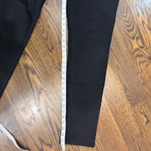 EUC  H & M Men's slim fit black denim pants sz 34 - Picture 6 of 6